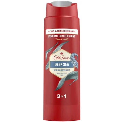 Old Spice Deep Sea With Sea Breeze 3 in 1 Body, Hair & Face Wash 250ml