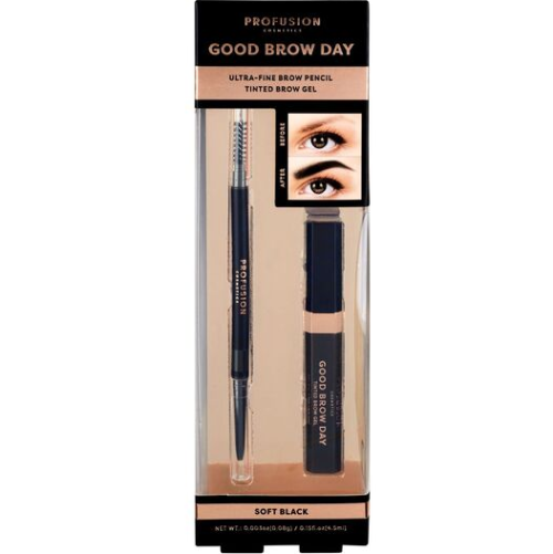 Profusion Cosmetics Good Brow Day Soft Black