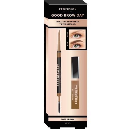 Profusion Cosmetics Good Brow Day Soft Brown