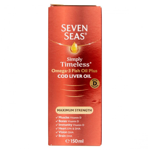 Seven Seas 150ml Max Strength Cod Liver Oil