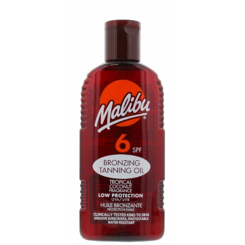 MALIBU  BRONZ TAN OIL SPF 6 200ML