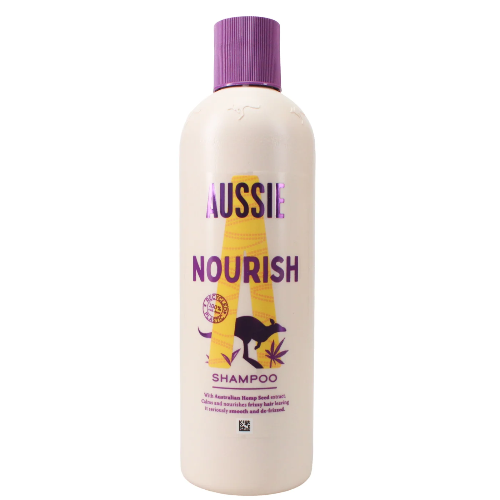 Aussie Hair Nourish Hemp Shampoo 300ml