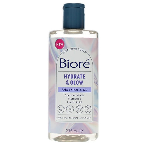 Bioré Hydrate & Glow Aha Exfoliator 235ml
