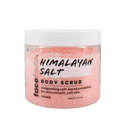 FACE FACTS BODY SCRUB PINK HIMALAYAN SALT 400G