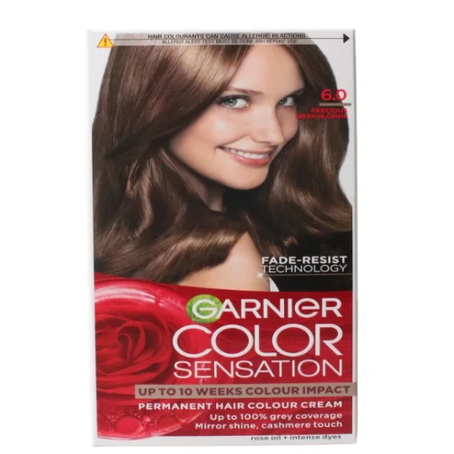 Garnier Color Sensation Hair Dye 6.0 Precious Dark Brown