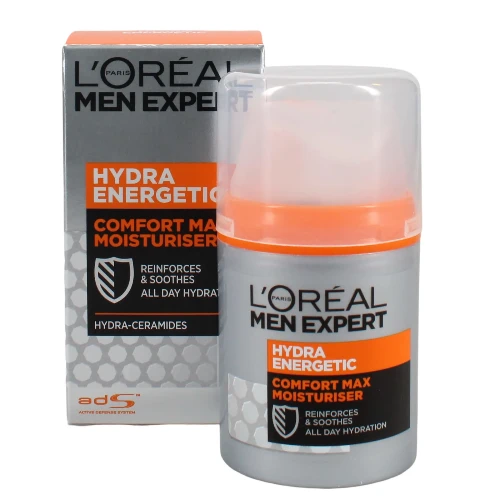 L'oreal Men Expert 50ml Moisturiser Hydra Energetic Comfort