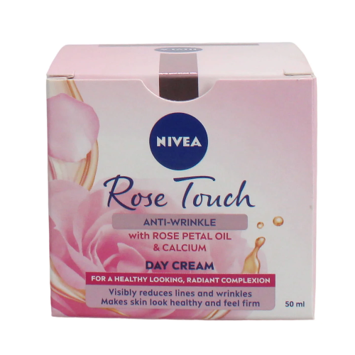 Nivea Rose Touch Anti-Wrinkle Day Face Cream 50ml