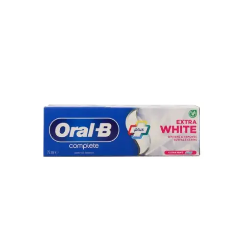 ORAL B T/PASTE COMPLETE WHITE EXTRA 75ML