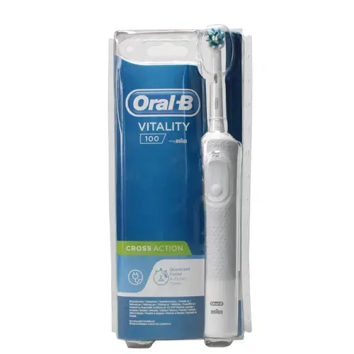 ORAL B VITALITY 100 ELECTRIC TOOTHBRUSH CROSS ACTION