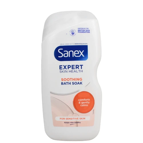 Sanex Dermo 450ml Sensitive Skin Bath Foam