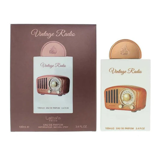 Lattafa Pride Vintage Radio 100ml Eau De Parfum Spray