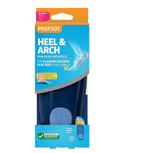 Profoot Heel & Arch Pain Relief Orthotics Women