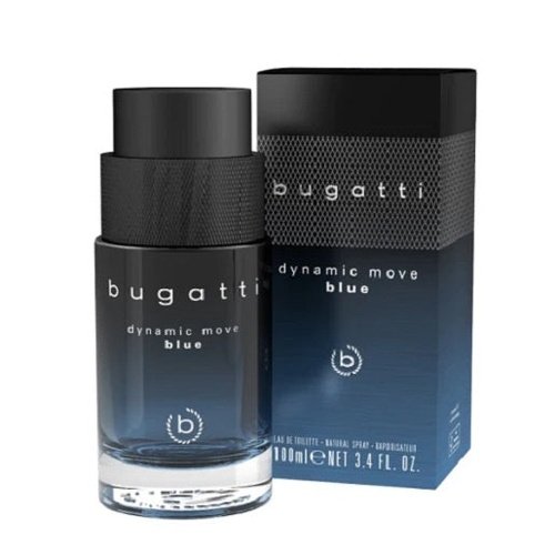 Bugatti Dynamic Move Blue 100ml Eau De Toilette Sprayc