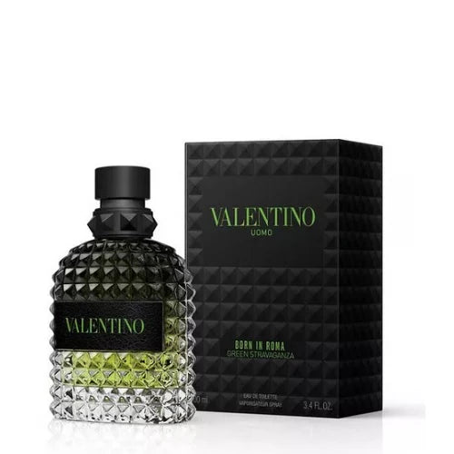 Valentino Uomo Born In Roma Green Stravaganza 100ml Eau De Toilette Spray