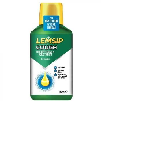 LEMSIP DRY COUGH & SORE THROAT 180ML