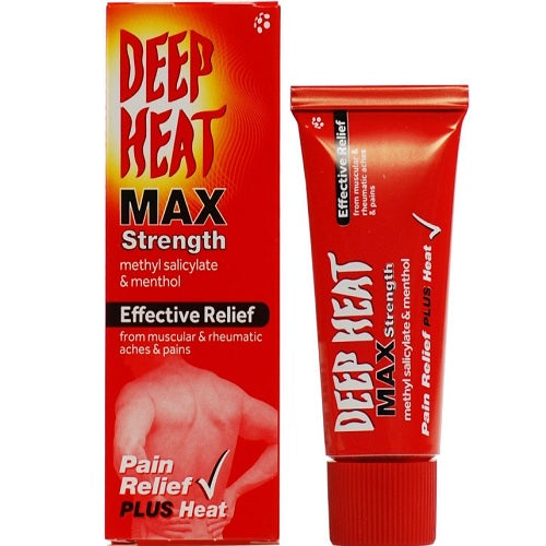 Deep Heat Max Strength For Muscular & Rheumatic Aches & Pains - 35g