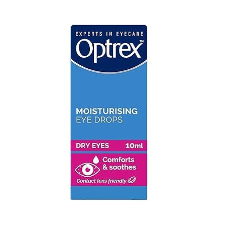 Optrex Moisturising Eye Drops For Dry Eyes 10ml
