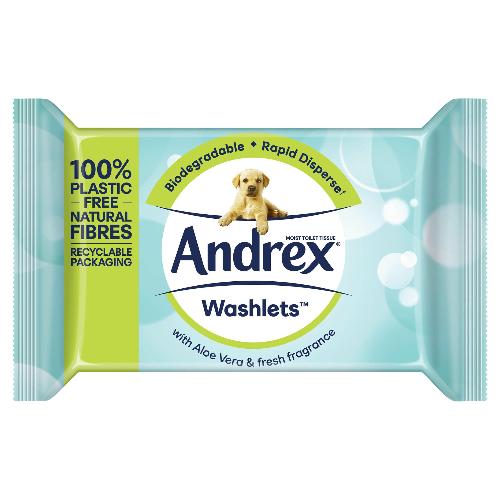 Andrex Aloe Vera 36 Washlets