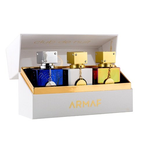 Club de Nuit parfum Three Pcs G/set Untold,Iconic,Imperiale