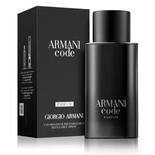 Giorgio Armani Code Parfum Pour Homme 75ml Refillable Spray