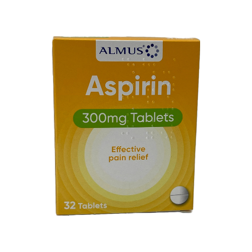 Almus Aspirin 300mg 32 Tablets