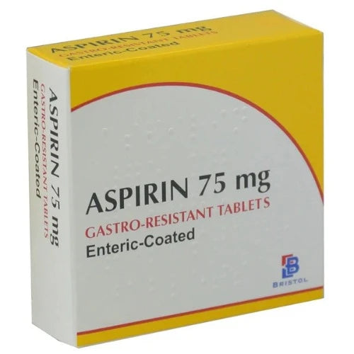 Asprin 75mg Gas/Resistant Tab Ent/Coated 56 Tablets