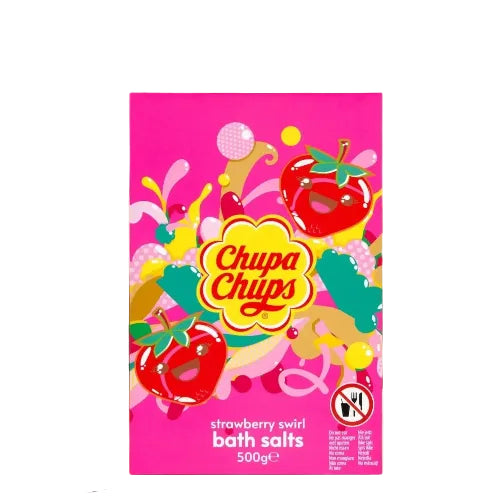 Chupa Chups Strawberry Swirl Bath Salt 5OOG