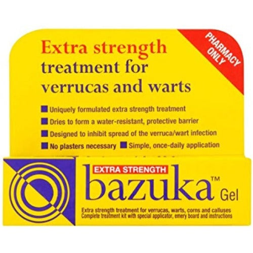 Bazuka Verruca Extra Strength 5g Gel