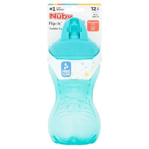 NUBY FLIP IT TODDLER STRAW CUP 12-18M+ 300ml