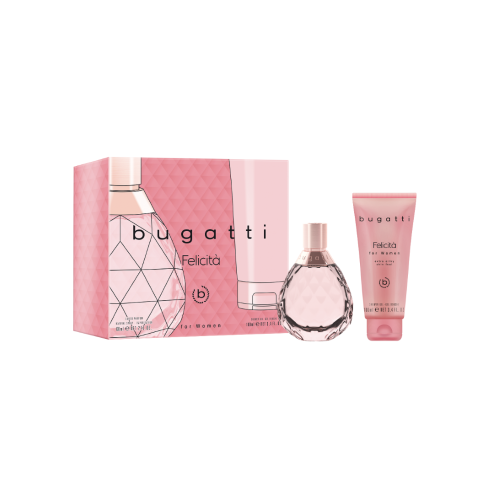 Bugatti Felicità 60ml Edp + 100ml S/gel  Set  2024