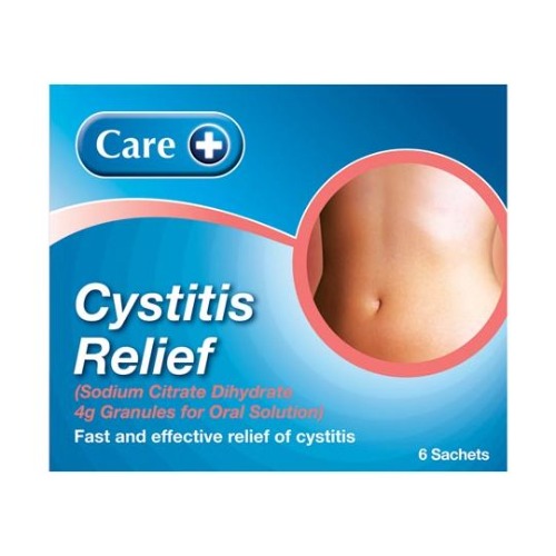 Care Cystitis Relief 6 Sachets
