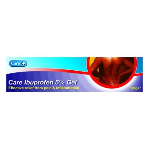 Care Ibuprofen 5% Gel 100g