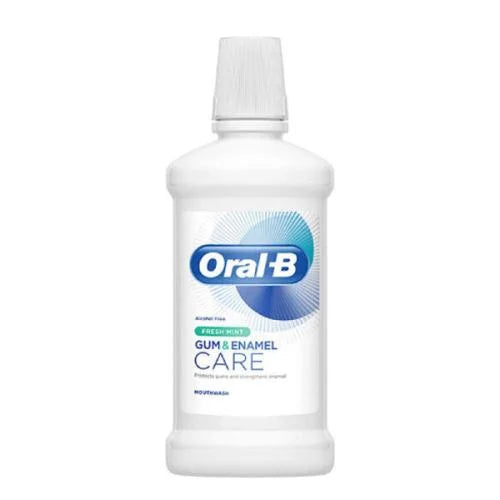 Oral-B Fresh Mint Gum & Enamel Care Mouthwash 500ml