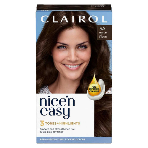 Clairol Nice N Easy Medium Brown 5a Medium Ash Brown