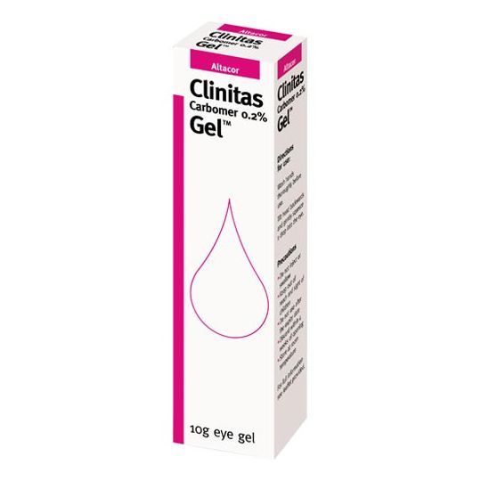 Clinitas Carbomer Eye Gel 0.2% 10g