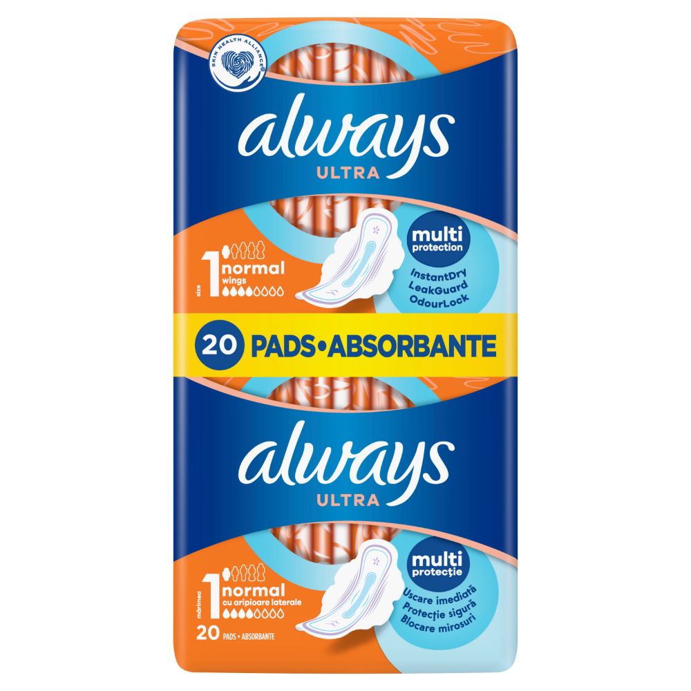 Always Ultra Normal 20 Pads Plus