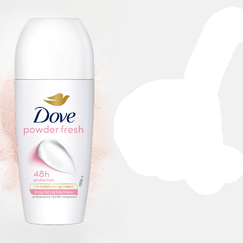 Dove Roll On Deodorant Powder 50ml
