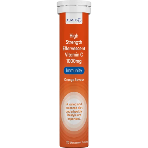 Almus Vitamin C 1000mg High Strength Eff 20 Tablets
