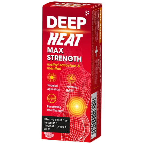 Deep Heat Max Strength For Muscular & Rheumatic Aches & Pains - 35g