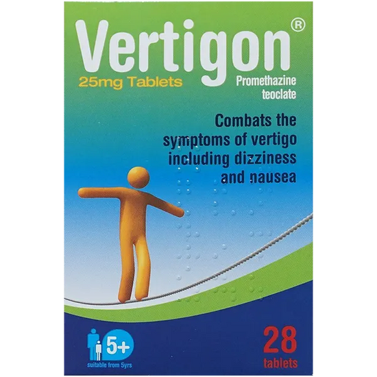 VERTIGON TABLETS 25MG