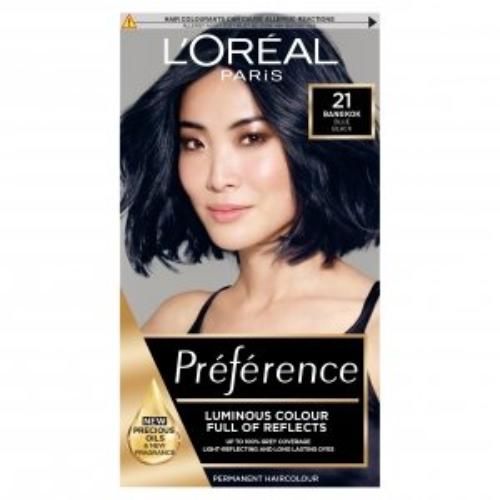 L'oreal Preference Infinia Permanent Color 21 Starry Night Blue Black
