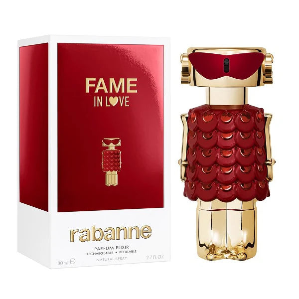 Paco Rabanne Fame In Love 80ml Parfum Elixir Refillable Spray