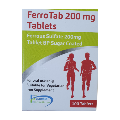 FERROUS SULPHATE 200MG 100TAB