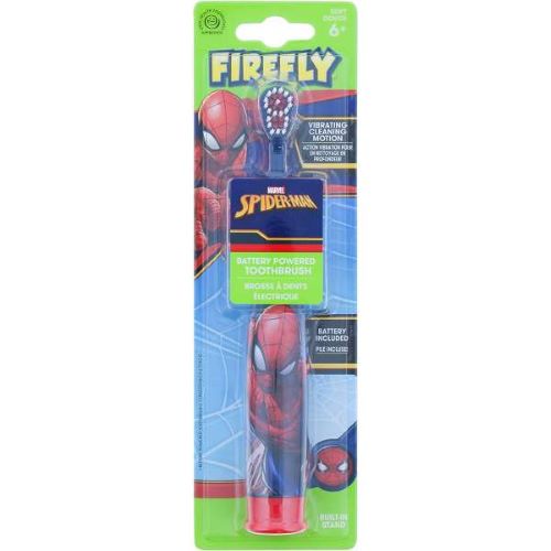 Firefly Marvel Spiderman  Toothbrush Free Battery Included 6+ Brand New