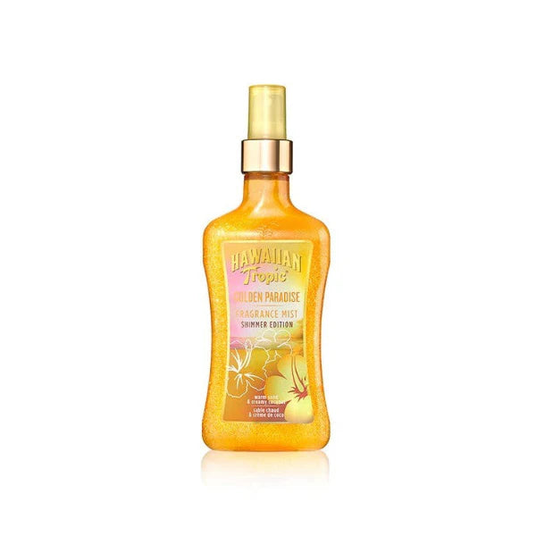 Hawaiian Tropic Golden Paradise Shimmer Edition 250ml Fragrance Mist Spray