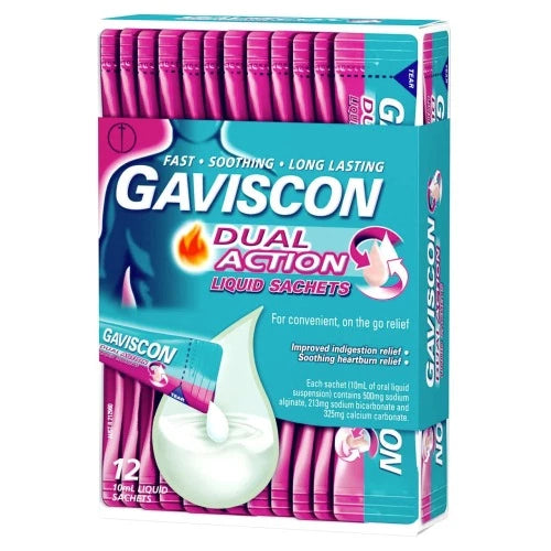 GAVIS DOUBLE ACTION LIQUID SACHETS 12X10