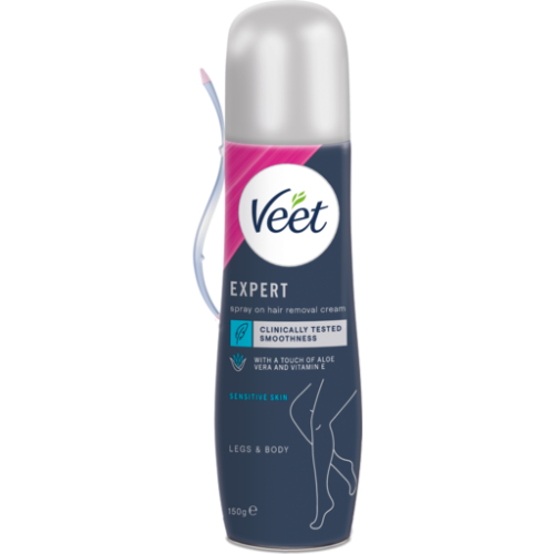 VEET SPRAY ON CRM SENS 150ML