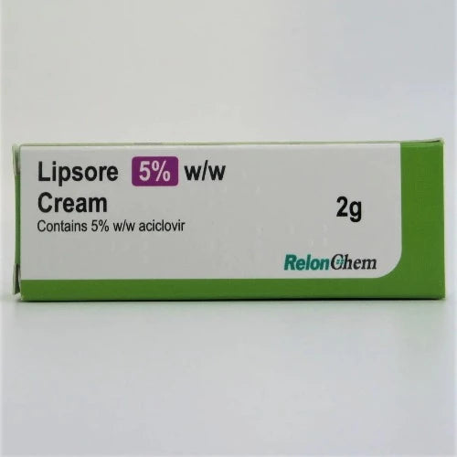 Lipsore 5% W/W Aciclovir 2g Cream