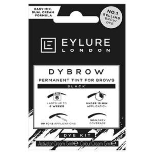 Eylure London Dybrow Black Dye Kit Activator 10ml & Cream Colour 5ml
