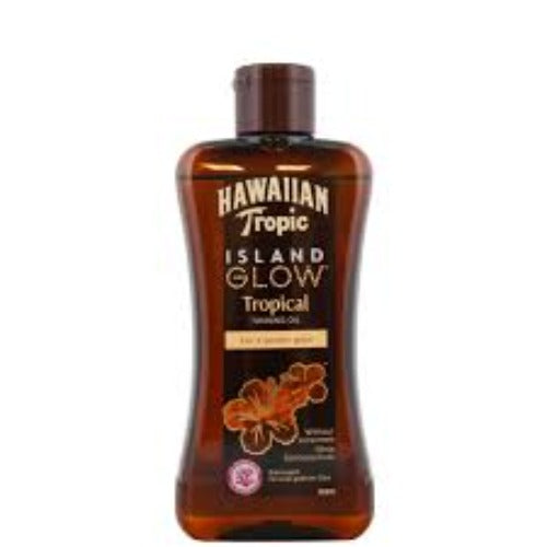 HAWAIIAN TROPIC ISLAND GLOW OIL SPF0 200ML